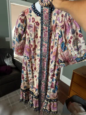 Farm Rio Superbloom Tapestry Mini Dress thumbnail 3