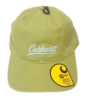 Carhartt Women's Canvas Script Graphic Baseball‎ Cap Hat Green AH5247-W New thumbnail 1