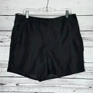 Croft & Barrow Woman NWT 16W Black Tummy Slimmer 4” Inseam Swim Shorts w/ Panty thumbnail 1