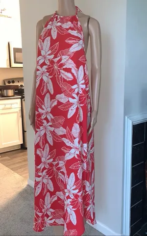 Entro high neck high low Dress thumbnail 4