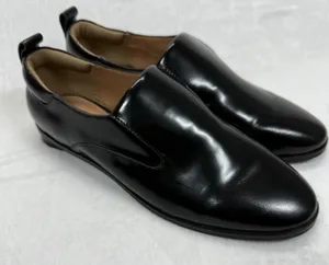 Aerosoles Sutton Leather Loafer Dress Shoes Slip On Comfort Black Size 7M‎ thumbnail 1