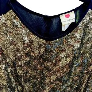 One Clothing Gold Sequin Party‎ Dress Sleeveless Cocktail Evening Mini Dress E28 thumbnail 2