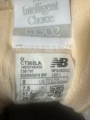 New Balance CT302 white size 8 women’s thumbnail 7
