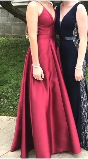 Jovani Red Prom Dress thumbnail 1