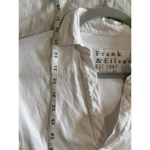 Frank & Eileen Polo Shirt Lauren‎ Dress Womens XS White Collared thumbnail 6