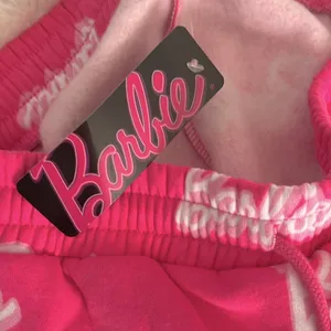 Barbie Sweat Shorts Color Pink With Barbie all over Size L NWT thumbnail 6