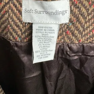 Soft Surroundings‎ Wool Blend Coat thumbnail 5
