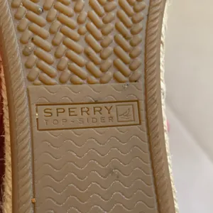 Sperry Women's Tan and Cream Espadrille Wedges thumbnail 9