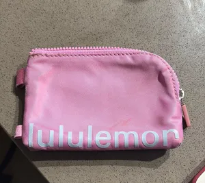 Lululemon Card Holder Wallet pink thumbnail 1