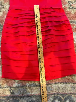 Express Red Dress Homecoming  thumbnail 5