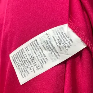 J Crew Pink Long Sleeve Ruffle Front Blouse Satin Crepe Women’s Medium thumbnail 2