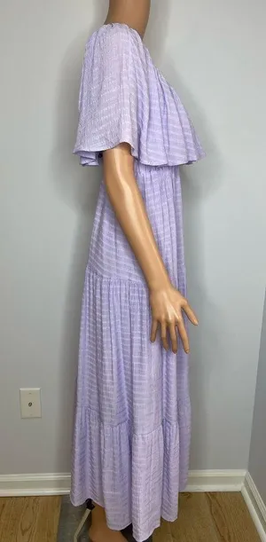 Lalavon Deep V Neck Maxi Dress size S thumbnail 4
