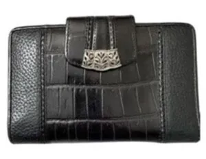 VTG Brighton black leather wallet. thumbnail 1