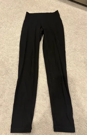 aerie black leggings size small thumbnail 1