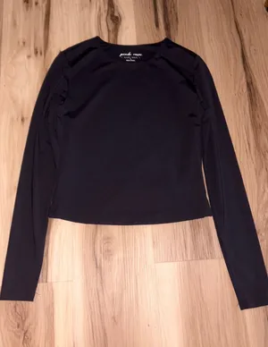 Long Sleeve Black Top Marshalls thumbnail 1