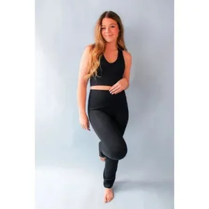 SPANX Booty Boost Flare Pants with Built-In Lift in Very Black Size Large thumbnail 3