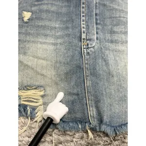 Free People We The Free Women’s Baxter Denim Dress Overall Jumper Grunge Size S thumbnail 10