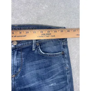 Citizens Of Humanity‎ Jeans Womens 29 Blue Ava Low Rise Straight Med Wash USA thumbnail 10