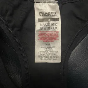 Gymshark black sports bra medium thumbnail 3