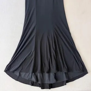 Faviana Black Beaded Halter Cutout Open Back Formal‎ Gown Size 2 thumbnail 5