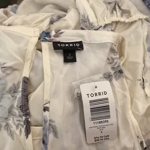 Torrid High Low Challis Floral Dress NWT 1 thumbnail 5
