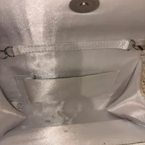 Silver Sparkly Evening Bag thumbnail 3