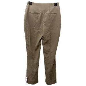 Topshop Beige Tailored Trousers Side Slit Detail Chic Modern Minimalist 4 NWT thumbnail 6
