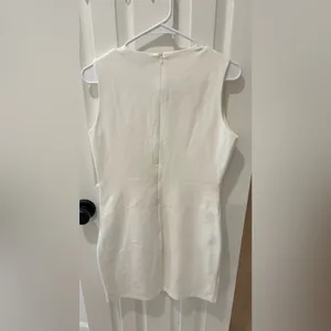 Lulu's Ivory V-Neck Mini Dress thumbnail 8
