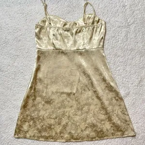 Princess Polly Champagne Pop Mini Dress Women’s Size 4 thumbnail 12