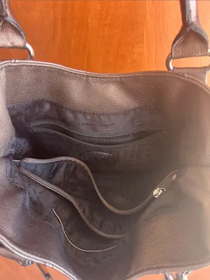 Etienne Aigner Metallic Bronze Leather Shoulder Bag with Tag thumbnail 8