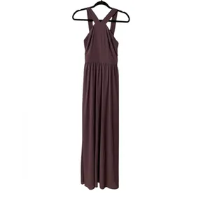NWOT Lulus Air of Romance Dusty Purple Maxi Dress thumbnail 4