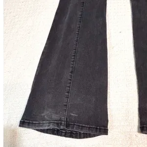 Free People We The Free Slim Pull On Flare Jeans Black 24 thumbnail 4