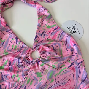 Princess Polly Pink Halter Top thumbnail 3
