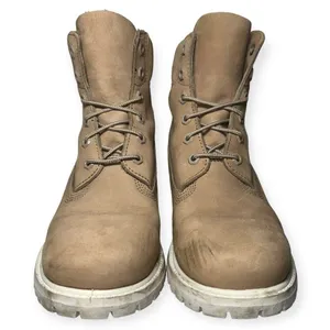 Timberland Women’s Size 8.5 Tan Light Brown Suede Earthkeepers Lace Up Boots thumbnail 4