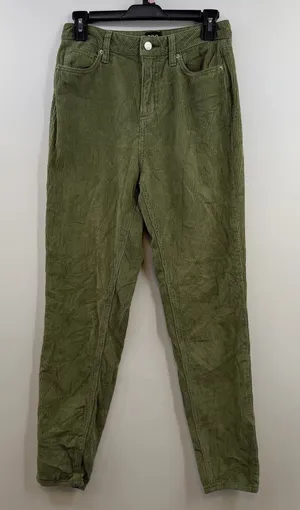 BDG Urban Outfitters Mom High Rise Corduroy Pants Green Size 26 thumbnail 1