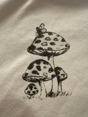 John Galt Fairy Mushroom Baby Tee thumbnail 2