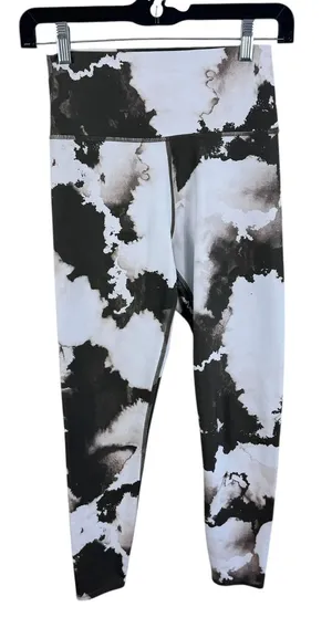 Sage Collective Womens Leggings Size S Cloud Print High Waist‎ Activewear thumbnail 1