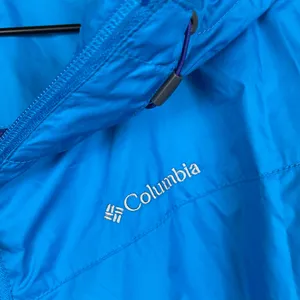 Columbia Women's Omni-Shield Rain Jacket Windbreaker Size XL Blue Colorblock thumbnail 5