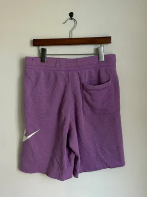 Nike Purple Sweat Shorts thumbnail 3