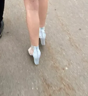 TopModa Rhinestone Silver Heels thumbnail 3