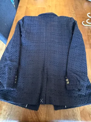 Navy Tweed Blazer thumbnail 5