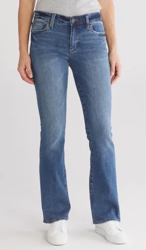 Kut from the Kloth Nicole Medium Wash Bootcut Jeans,‎ Size 4 thumbnail 1