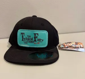 The Twisted Filly -Adult Snapback Hat - Black thumbnail 1