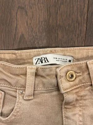 ZARA Crop Flare Jeans thumbnail 2
