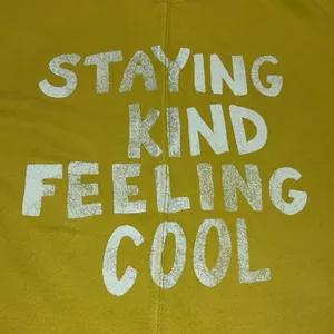 Aerie Lime Green Down To Earth Staying Kind Feeling Cool Oversized Sweatshirt XS thumbnail 8