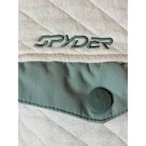 Spyder Sweatshirt Womens S Pink Long Sleeve Snap Mock‎ Neck Quilted Pullover thumbnail 6