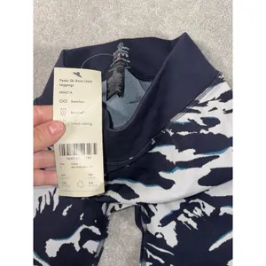 sweaty betty peaks ski base‎ layer leggings blue peaks jacquard Size 6/s NWT thumbnail 6