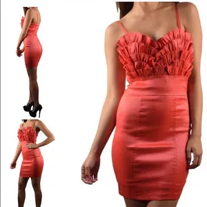 👑 #9 🦋LAST ONE SALE🦋 Red Ruffle Top Dress - Large (Clearance) thumbnail 2