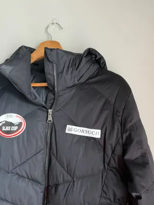 KJUS x Audi Ajax Cup Aspen AVSC Team Issued Ski Jacket Gorsuch Black Down Puffer thumbnail 10