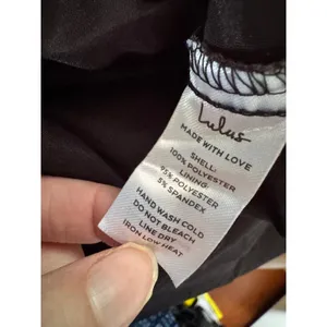 NWT Lulus I'm All Yours Black Ruffled Maxi Dress Size Small Wedding Prom Hoco thumbnail 10